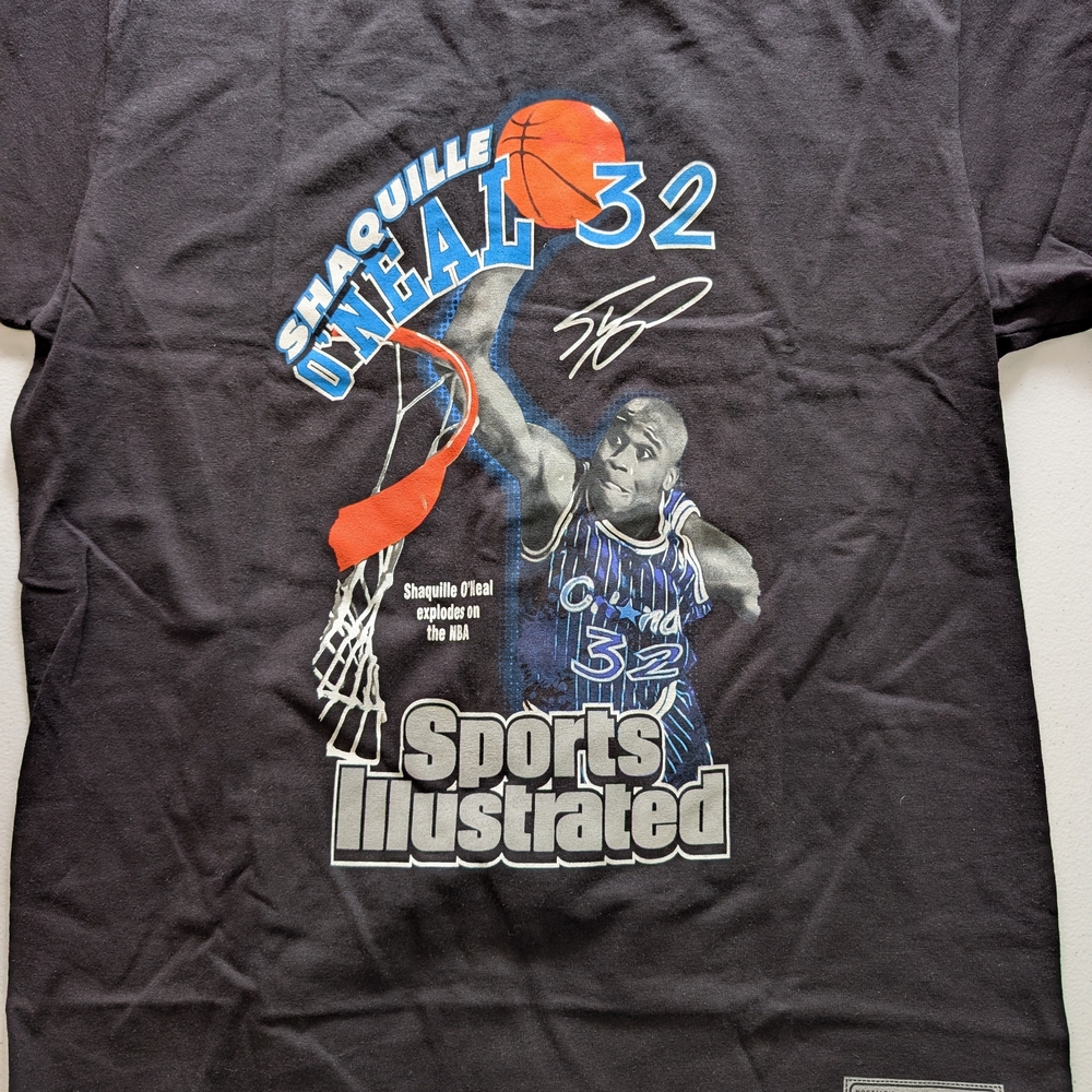 Mitchell & Ness Black Graphic Tee